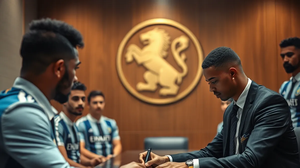 Grêmio anuncia saída de Arthur após falha em acordo financeiro