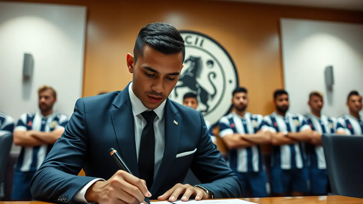 Gremio enfrenta notificação de clube belga por dívida com Amuzu